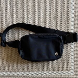 lululemon Black Belt Bag